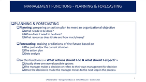 Management Basics Part 2