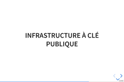 Chiffrement et Certificats - 6 - Infrastructure à Clé Publique